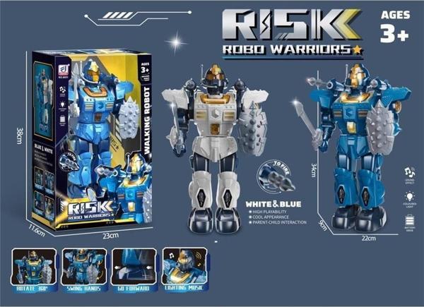 IŞIKLI MÜZİKLİ ROKET ATAN ROBOT -VRD Kız Erkek Çocuk Oyuncak Eğitici Oyuncaklar - Image 1