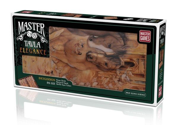 KS Games Master Elegance Tavla Atlar Kız Erkek Çocuk Oyuncak Eğitici Oyuncaklar - Image 1