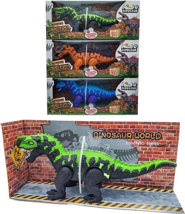 272-003ABC PİLLİ DİNOZOR -DMN Kız Erkek Çocuk Oyuncak Eğitici Oyuncaklar - Image 1