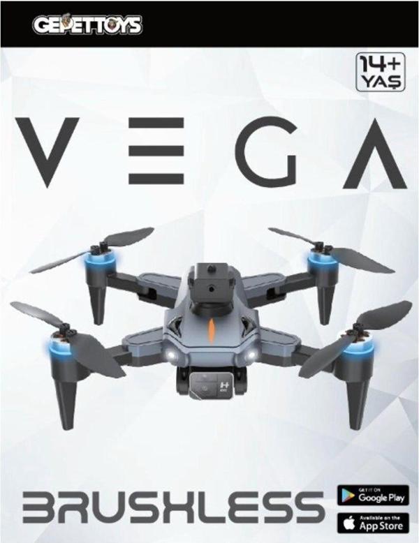 P18 Vega HD Hareketli Kameralı Drone -Gepettoys Kız Erkek Çocuk Oyuncak Eğitici Oyuncaklar - Image 1