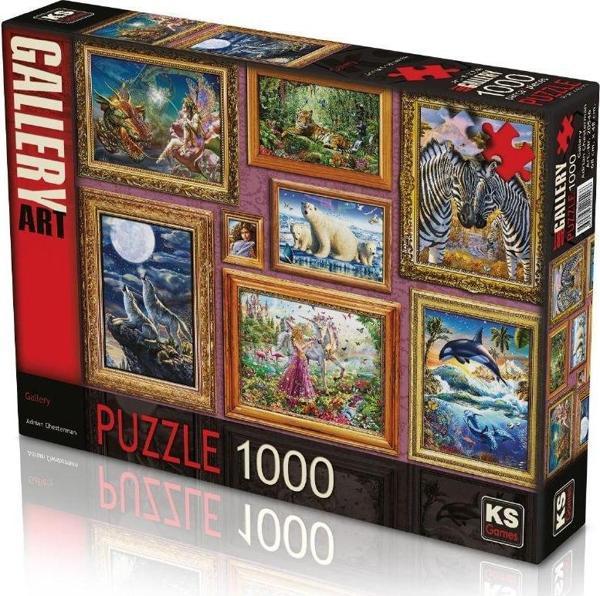 KS Puzzle 1000 Parça Gallery Kız Erkek Çocuk Oyuncak Eğitici Oyuncaklar - Image 1