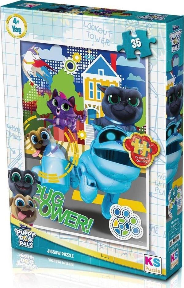 KS Puzzle 35 Parça Bingo ve Roli'nin Maceraları Kız Erkek Çocuk Oyuncak Eğitici Oyuncaklar - Image 1