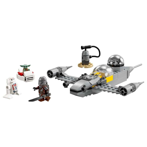 LEGO Star Wars: The Mandalorian Mando ve Grogu’nun N-1 Starfighter’ı 75410 Kız Erkek Çocuk Oyuncak E - Image 1