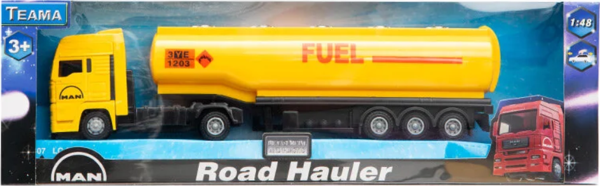 Man Model Sarı Yakıt Tankeri Kız Erkek Çocuk Oyuncak Eğitici Oyuncaklar - Image 1