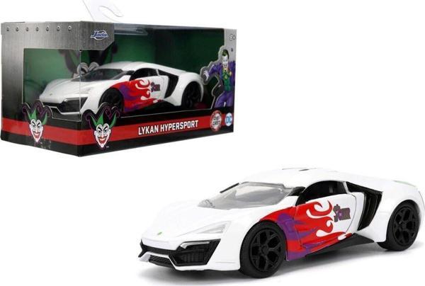 9336140314R00 DC Joker Lykan Hypersport 1 32 Kız Erkek Çocuk Oyuncak Eğitici Oyuncaklar - Image 1