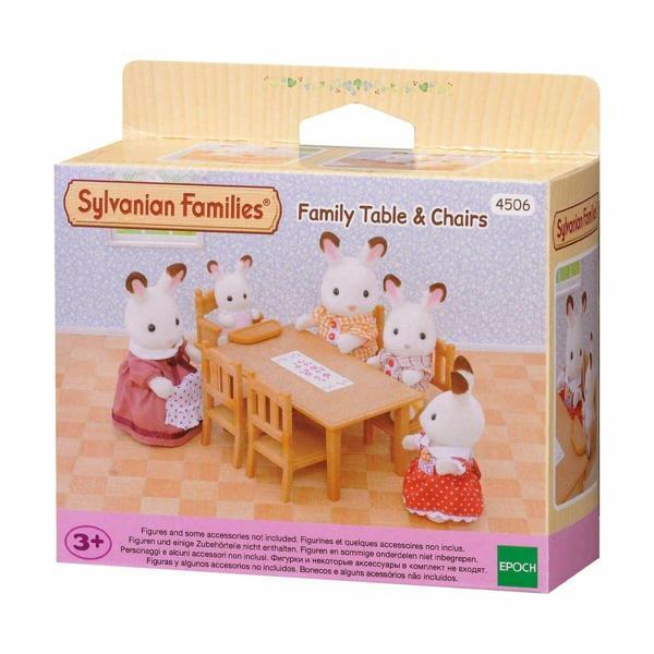 4506 Sylvanian Families Yemek Masası Seti - figürler ayrı satılır +3 yaş Kız Erkek Çocuk Oyuncak Eği - Image 1