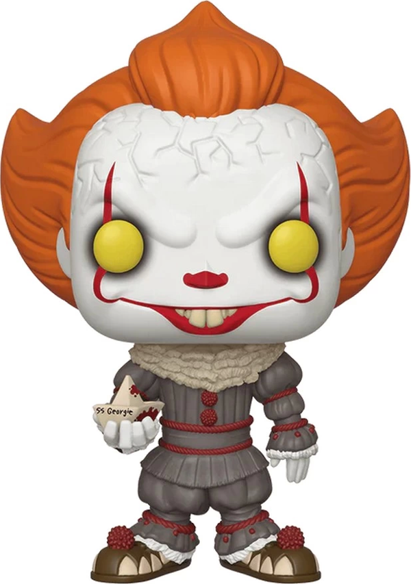 Funko POP Deluxe Movies IT Chapter 1 Pennywise w/ Boat 10 Kız Erkek Çocuk Oyuncak Eğitici Oyuncaklar - Image 1
