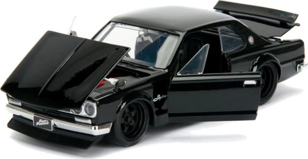 Hızlı & Öfkeli 1971 Nissan Skyline 2000 GT-R Model Aracı Kız Erkek Çocuk Oyuncak Eğitici Oyuncaklar - Image 1