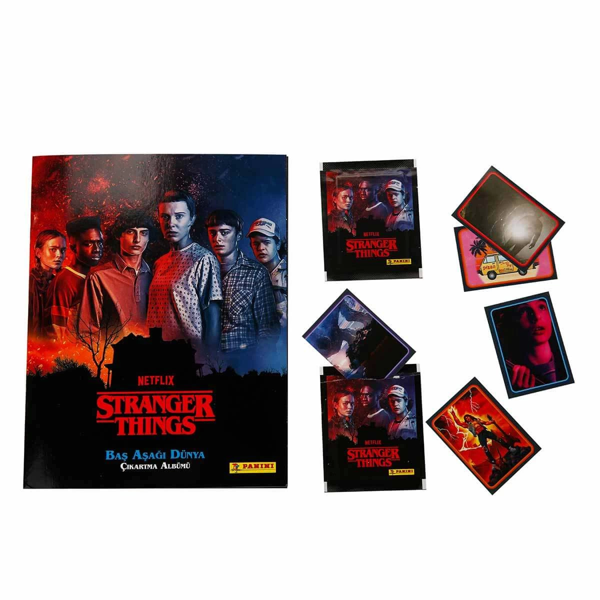 Stranger Things Çıkartma Albümü Kız Erkek Çocuk Oyuncak Eğitici Oyuncaklar - Image 1