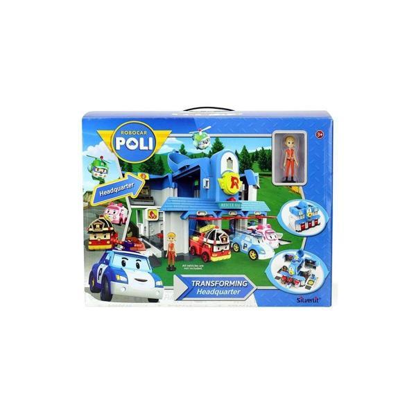 POLI 83304 ANA MERKEZ TRANSFORMERS OYUN SETİ Kız Erkek Çocuk Oyuncak Eğitici Oyuncaklar - Image 1