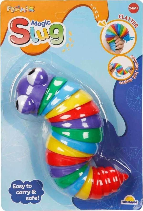 4131 Funmix Sihirli Tırtıl Kız Erkek Çocuk Oyuncak Eğitici Oyuncaklar - Image 1