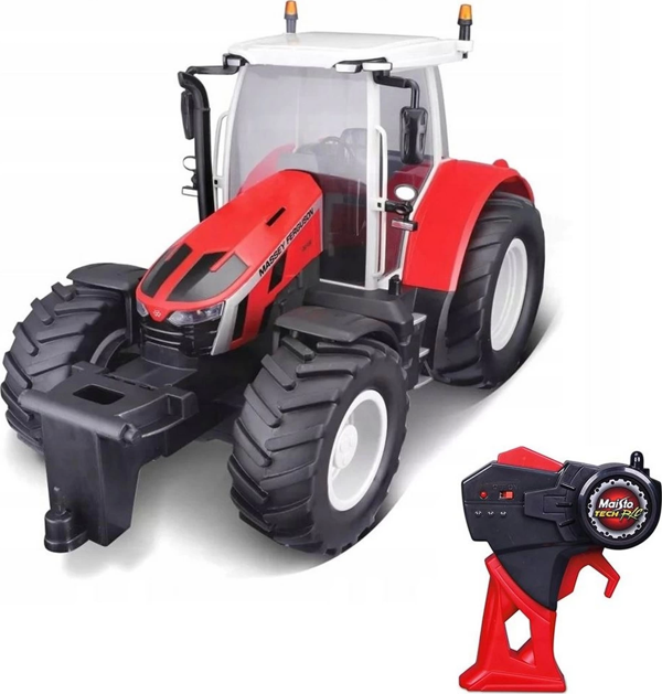 Maisto Massey Ferguson 5S.145 Kumandalı Traktör Kız Erkek Çocuk Oyuncak Eğitici Oyuncaklar - Image 1