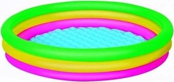 Bestway Şişme Taban 3 Bölmeli Havuz Kız Erkek Çocuk Oyuncak Eğitici Oyuncaklar - Image 1