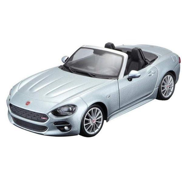 Bburago 1:24 Fiat 124 Spider Model Araba Kız Erkek Çocuk Oyuncak Eğitici Oyuncaklar - Image 1