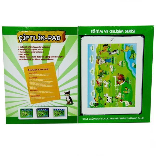 Eğitici Çiftlik Pad Kız Erkek Çocuk Oyuncak Eğitici Oyuncaklar - Image 1