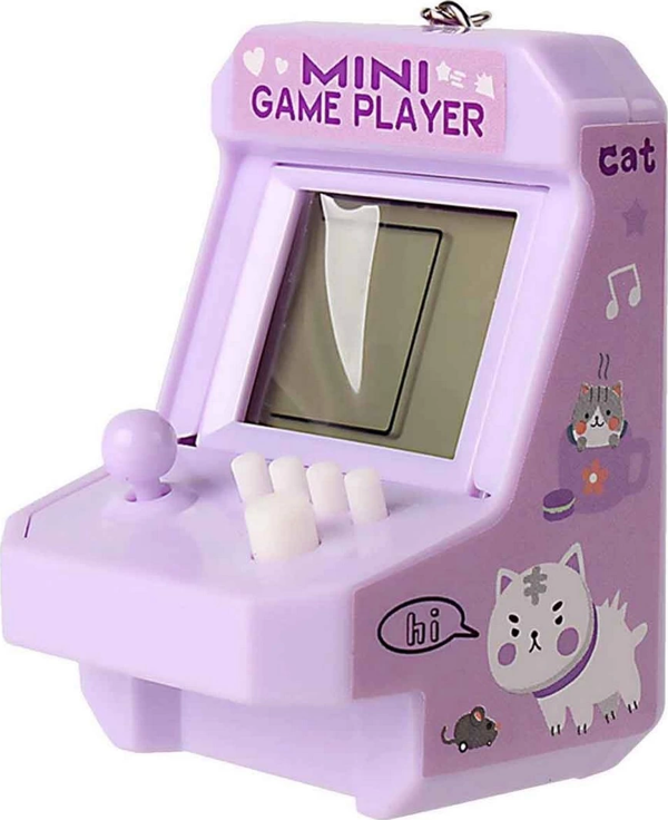 Mini Oyun Konsolu 23 Oyun Modlu Tetris Anahtarlık Kız Erkek Çocuk Oyuncak Eğitici Oyuncaklar - Image 1