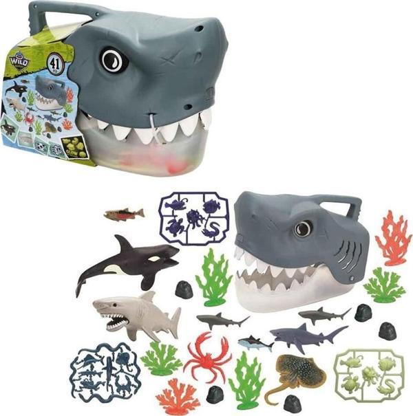 S00049053 OYUN SET WİLD QUEST KÖPEKBALIĞI KOVASI Kız Erkek Çocuk Oyuncak Eğitici Oyuncaklar - Image 1