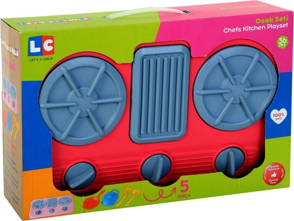 LC-30924 Ocak Seti -Enfal Kız Erkek Çocuk Oyuncak Eğitici Oyuncaklar - Image 1