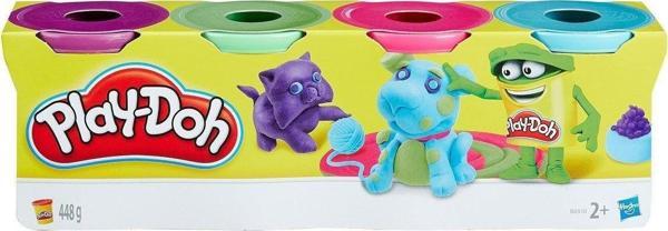 B5517 Play-Doh 4'lü Hamur / +2 yaş Kız Erkek Çocuk Oyuncak Eğitici Oyuncaklar - Image 1