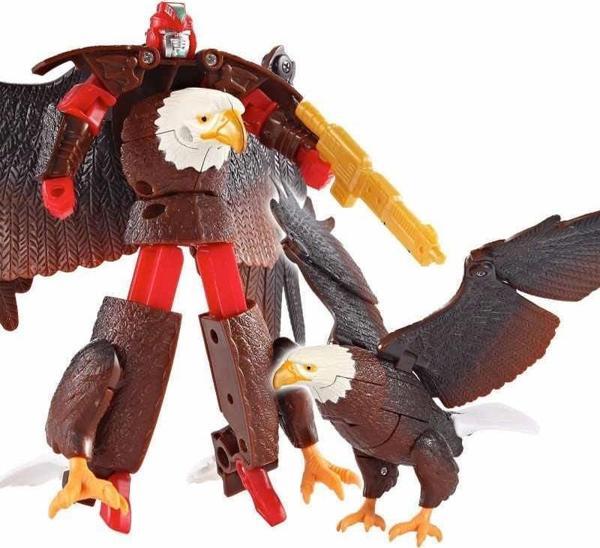 Robota Dönülen Kartal Oyuncak Figür Kız Erkek Çocuk Oyuncak Eğitici Oyuncaklar - Image 1