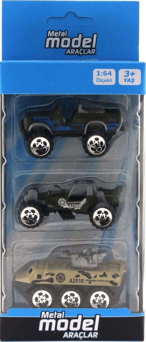 Die Cast Panzerli Askeri Araçlar Kız Erkek Çocuk Oyuncak Eğitici Oyuncaklar - Image 1