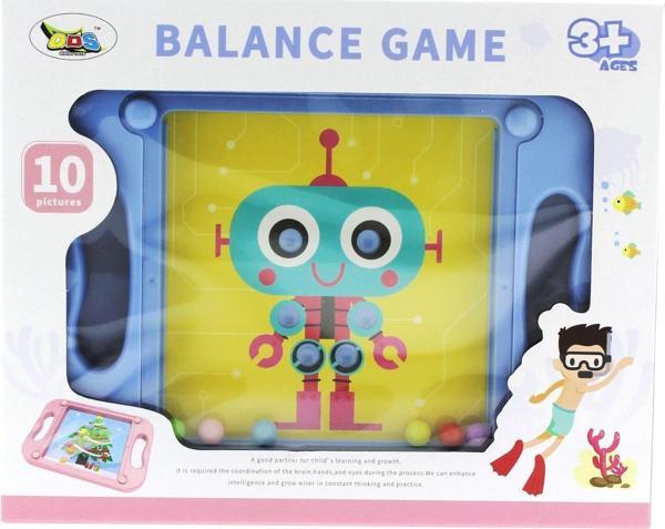 Mavi Tepsili Denge Oyunu Kız Erkek Çocuk Oyuncak Eğitici Oyuncaklar - Image 1