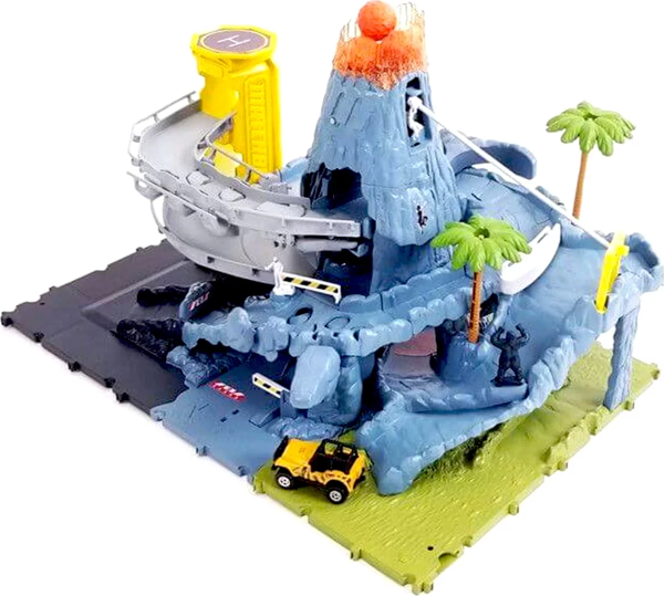 Matchbox Aksiyon Sürücüleri Volkanik Alanda Macera Oyun Seti HHW21 Kız Erkek Çocuk Oyuncak Eğitici O - Image 1