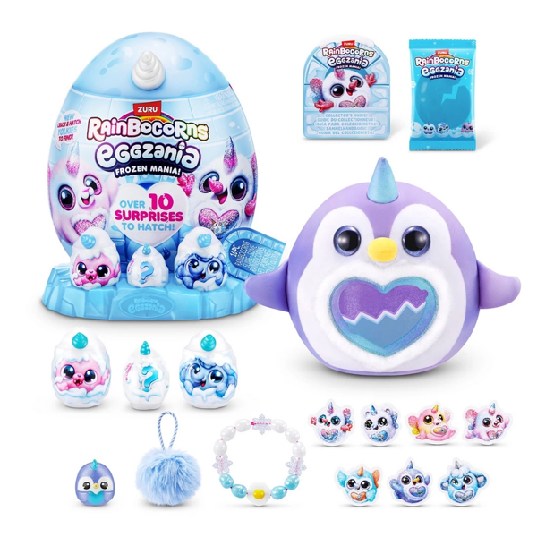 Rainbocorn Frozen Mini Eggzania Kız Erkek Çocuk Oyuncak Eğitici Oyuncaklar - Image 1