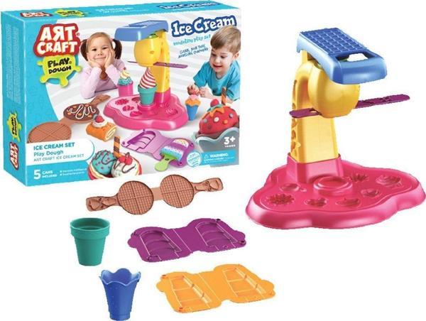 03489 Dede, Dondurma Oyun Hamur Seti / +3 yaş Kız Erkek Çocuk Oyuncak Eğitici Oyuncaklar - Image 1