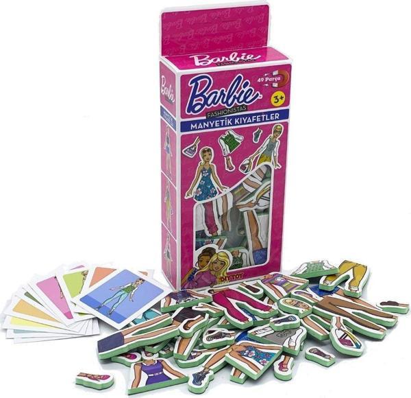 2007 Dıytoy, Barbie Magnetiq Kıyafet Giydirme Magnet Kız Erkek Çocuk Oyuncak Eğitici Oyuncaklar - Image 1