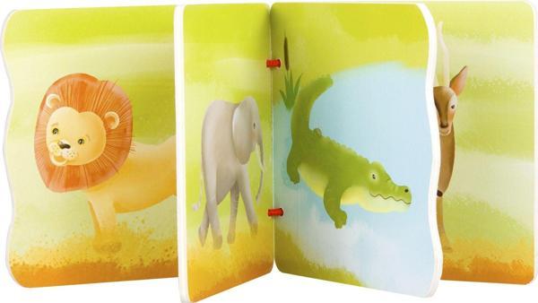 Classic World Ahşap Vahşi Hayvanlar Kitabım Kız Erkek Çocuk Oyuncak Eğitici Oyuncaklar - Image 1