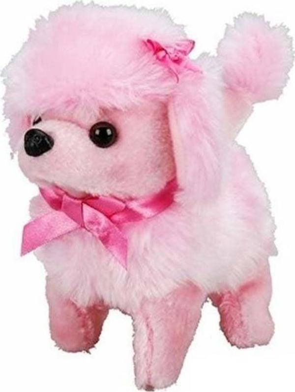 Sunman Sevimli Köpek Poodle Kız Erkek Çocuk Oyuncak Eğitici Oyuncaklar - Image 1