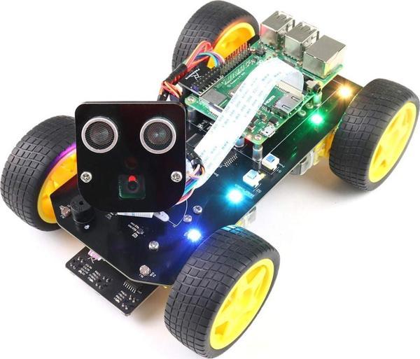 FREENOVE 4WD Akıllı Araç Kiti - Raspberry Pi Robot İçin - Image 1