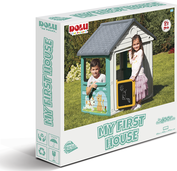 Dolu İlk Evim Kız Erkek Çocuk Oyuncak Eğitici Oyuncaklar - Image 1