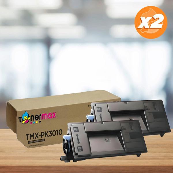 Utax P-6036i Muadil Toneri 2'li Avantaj Paket /TMX-PK3010 /P6036i  - Image 1