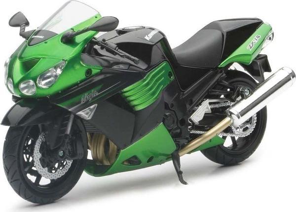 Sunman 1:12 Kawasaki ZX-14 2011 Model Motor Kız Erkek Çocuk Oyuncak Eğitici Oyuncaklar - Image 1