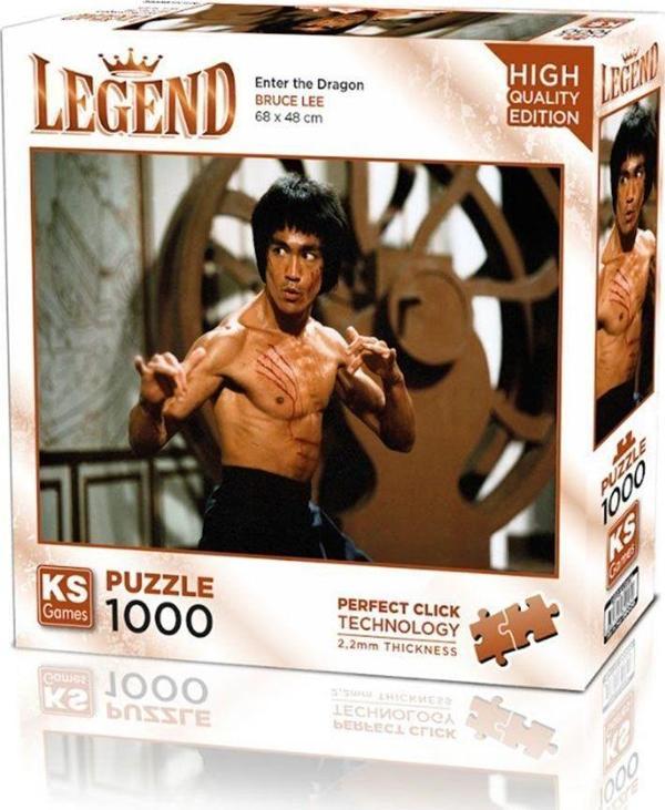 20725 Bruce Lee 1000 Parça Puzzle -KS Puzzle Kız Erkek Çocuk Oyuncak Eğitici Oyuncaklar - Image 1