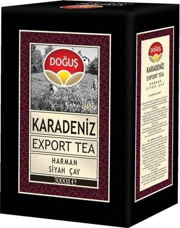 Doğuş Karadeniz Export Çay 3000 gr Karton Kutu - Image 1