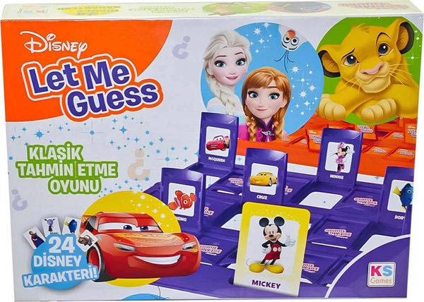 KS Games Let Me Guess Disney Kız Erkek Çocuk Oyuncak Eğitici Oyuncaklar - Image 1