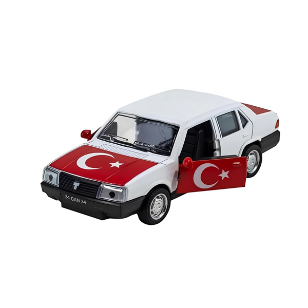Çek Bırak Araba 6632-08 Kız Erkek Çocuk Oyuncak Eğitici Oyuncaklar - Image 1