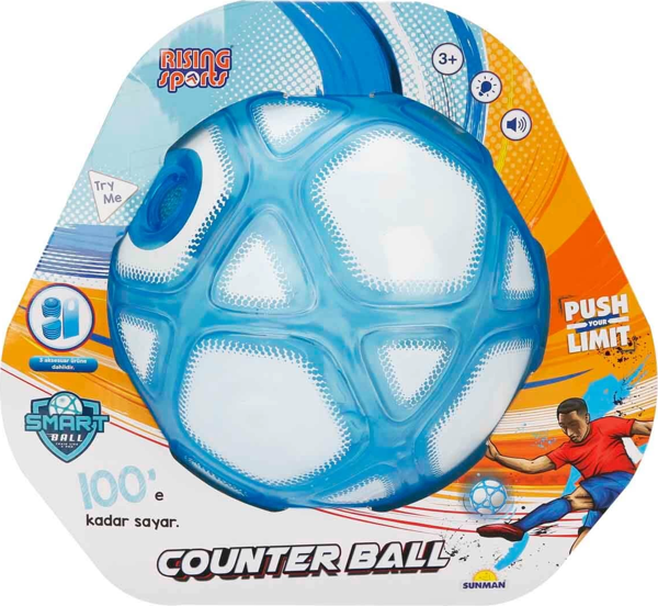 Sesli ve Işıklı Sayaçlı Futbol Topu Kız Erkek Çocuk Oyuncak Eğitici Oyuncaklar - Image 1