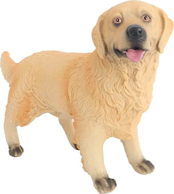 Model Köpek Ten Rengi Golden Retriever Kız Erkek Çocuk Oyuncak Eğitici Oyuncaklar - Image 1
