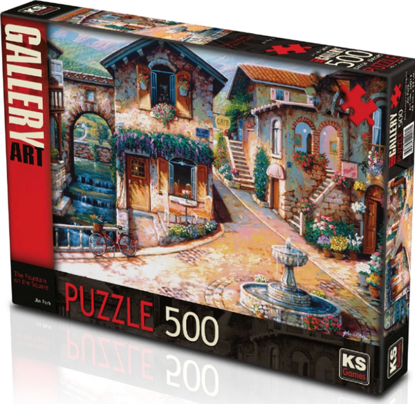 KS Games The Fountain On The Square 500 Parça 20068 Kız Erkek Çocuk Oyuncak Eğitici Oyuncaklar - Image 1