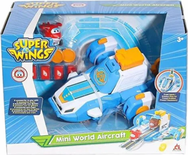 Harika Kanatlar Mini Dünya Havaalanı Kız Erkek Çocuk Oyuncak Eğitici Oyuncaklar - Image 1