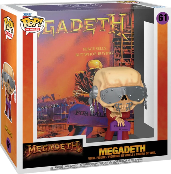 Funko POP Albums: Megadeth - 72589 Kız Erkek Çocuk Oyuncak Eğitici Oyuncaklar - Image 1