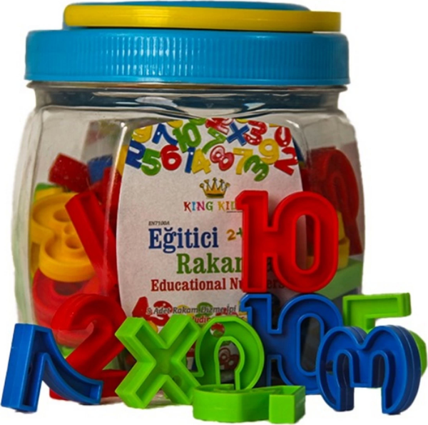 Eğitici Sayılar 96 Parça Kız Erkek Çocuk Oyuncak Eğitici Oyuncaklar - Image 1