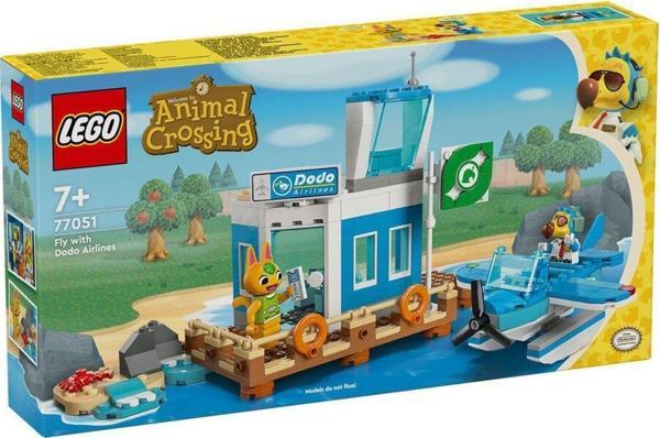 77051 Lego Animal Crossing Dodo Airlines ile Uçun 292 parça +7 yaş Kız Erkek Çocuk Oyuncak Eğitici O - Image 1