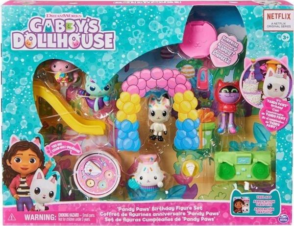 6069141 Gabbys Dollhouse Hayal Evi Pandi Patinin Doğum Günü Seti Kız Erkek Çocuk Oyuncak Eğitici Oyu - Image 1