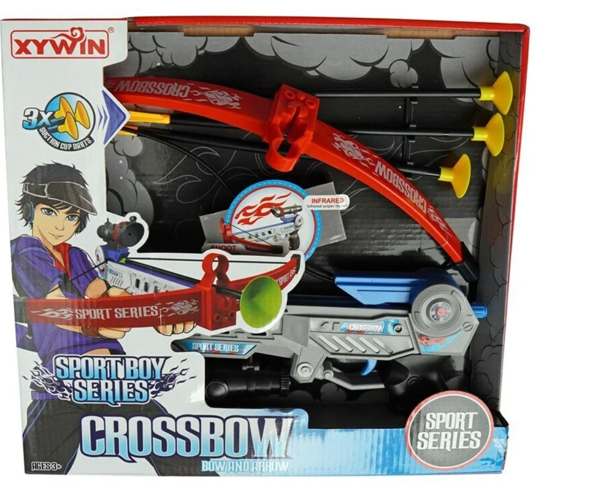 Crossbow Arvalet Ok Yay Seti Kız Erkek Çocuk Oyuncak Eğitici Oyuncaklar - Image 1