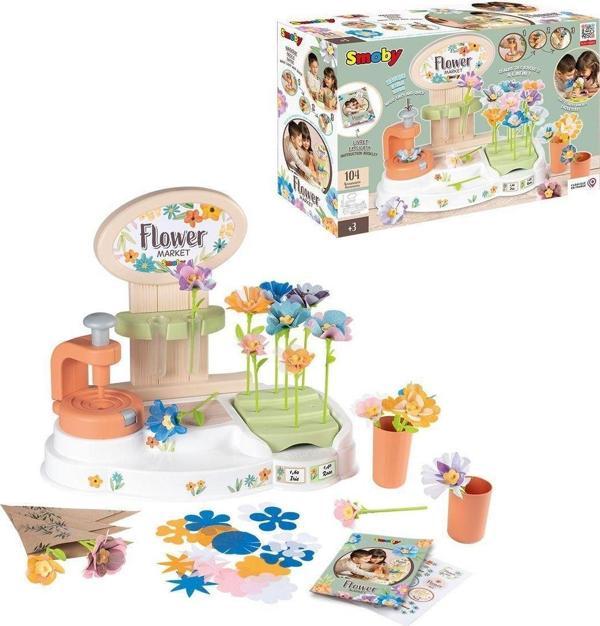 7600350407 Flower Market Kız Erkek Çocuk Oyuncak Eğitici Oyuncaklar - Image 1